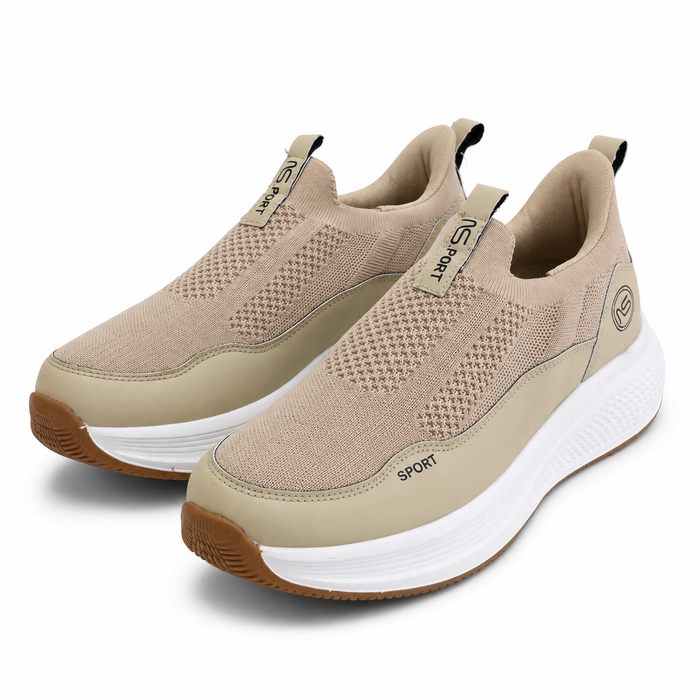 Knit Slip On Sports Sneakers