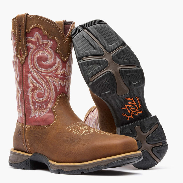 Lady Rebel Work by Durango® Women's Waterproof Composite Toe Western Work Boot - outsole