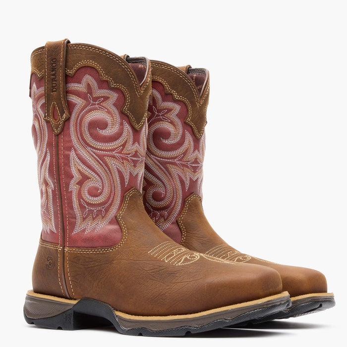 Lady Rebel Work by Durango® Women's Waterproof Composite Toe Western Work Boot - 12
