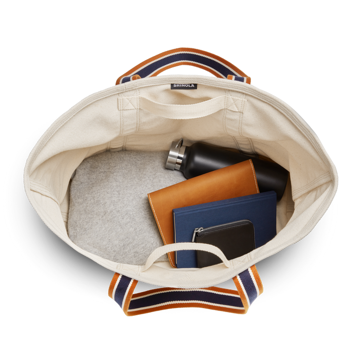 Large Easy Canvas Tote - Natural