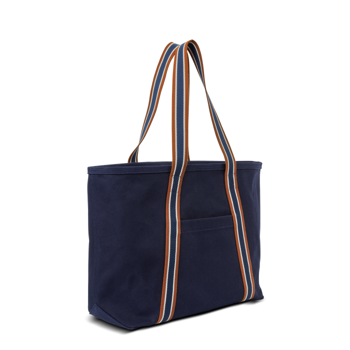 Large Easy Canvas Tote - Navy