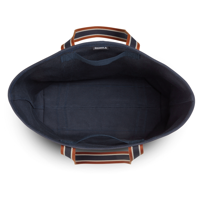 Large Easy Canvas Tote - Navy