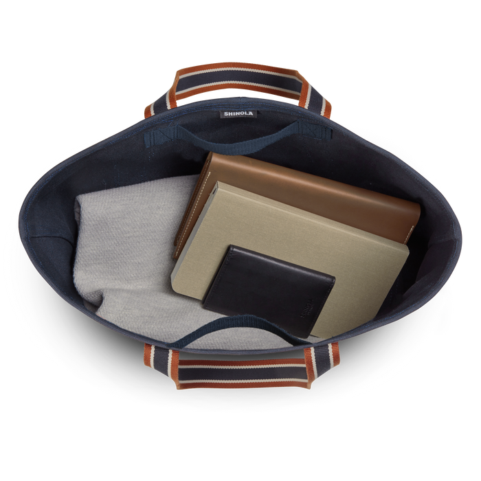 Large Easy Canvas Tote - Navy