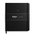 Large Hard Plain Sketchbook - Black