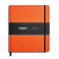 Large Hard Plain Sketchbook - Bold Orange