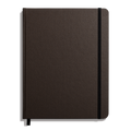 Large Hard Ruled Journal - Espresso
