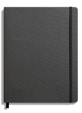 Large Soft Ruled Journal - Charcoal
