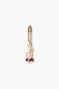 Lark Drip Brooch White Pearl