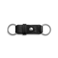 Leather Valet Key Fob - Black