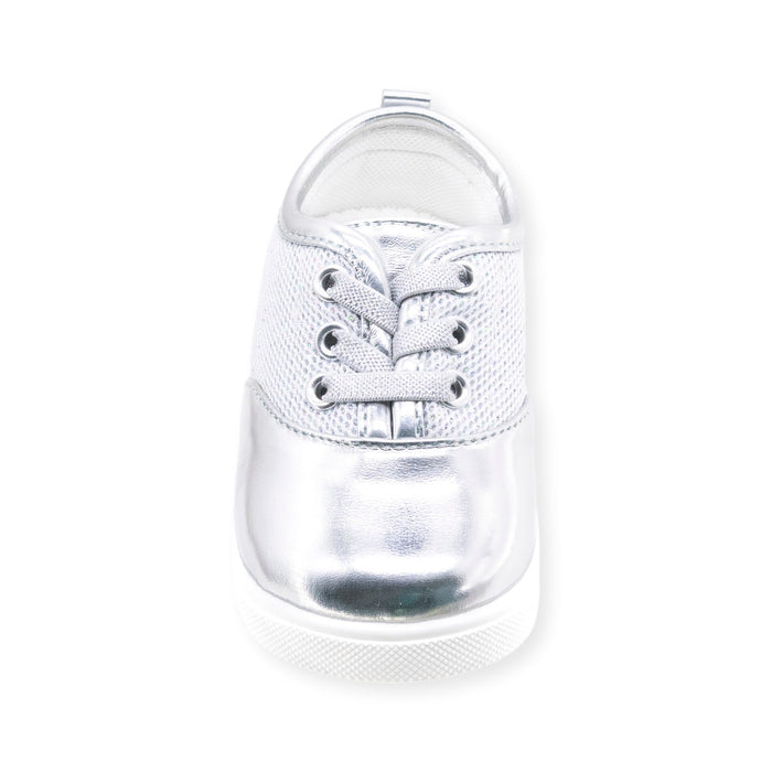 Lexi Sparkle Silver Shoe - Wee Squeak