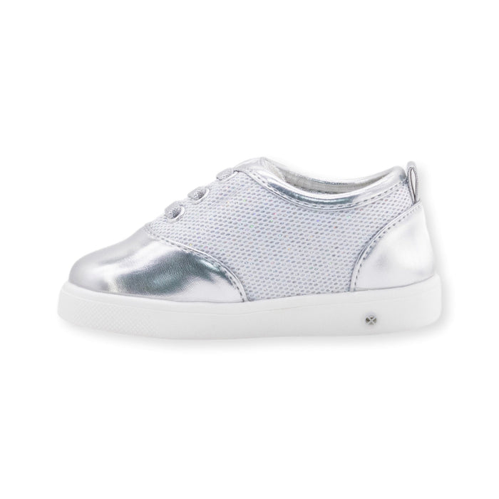 Lexi Sparkle Silver Shoe - Wee Squeak