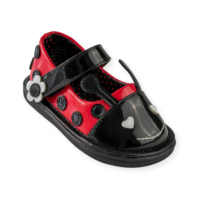 Lily the Ladybug Shoe - Wee Squeak