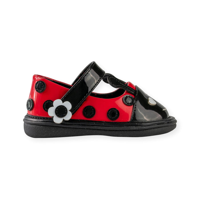 Lily the Ladybug Shoe - Wee Squeak