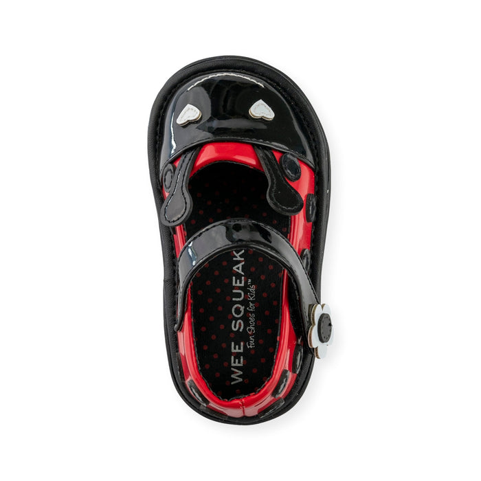 Lily the Ladybug Shoe - Wee Squeak