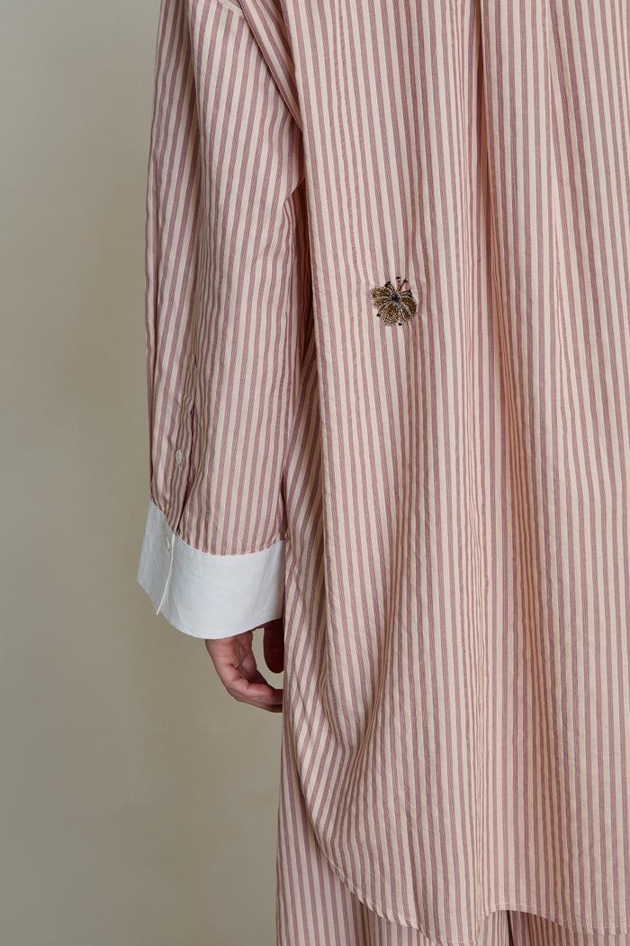 Lita Blouse Pink Stripe
