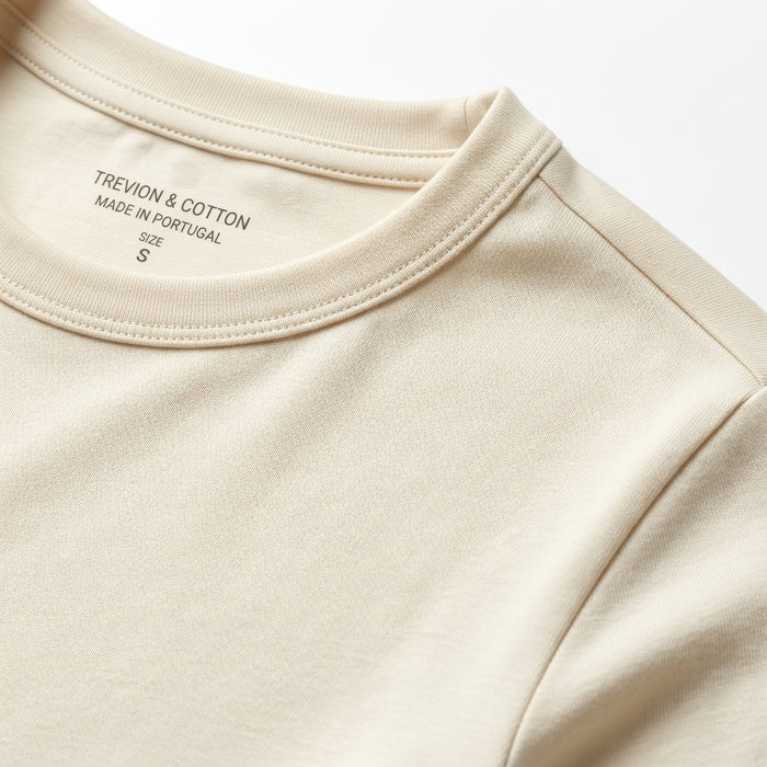 Long Sleeve Basic Top With Rou Neckline