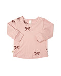long sleeve tee - classic bows