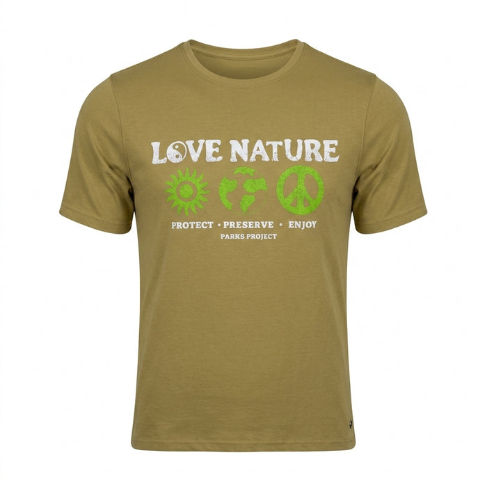 Love Nature Graphic Printed T Shirt For Men