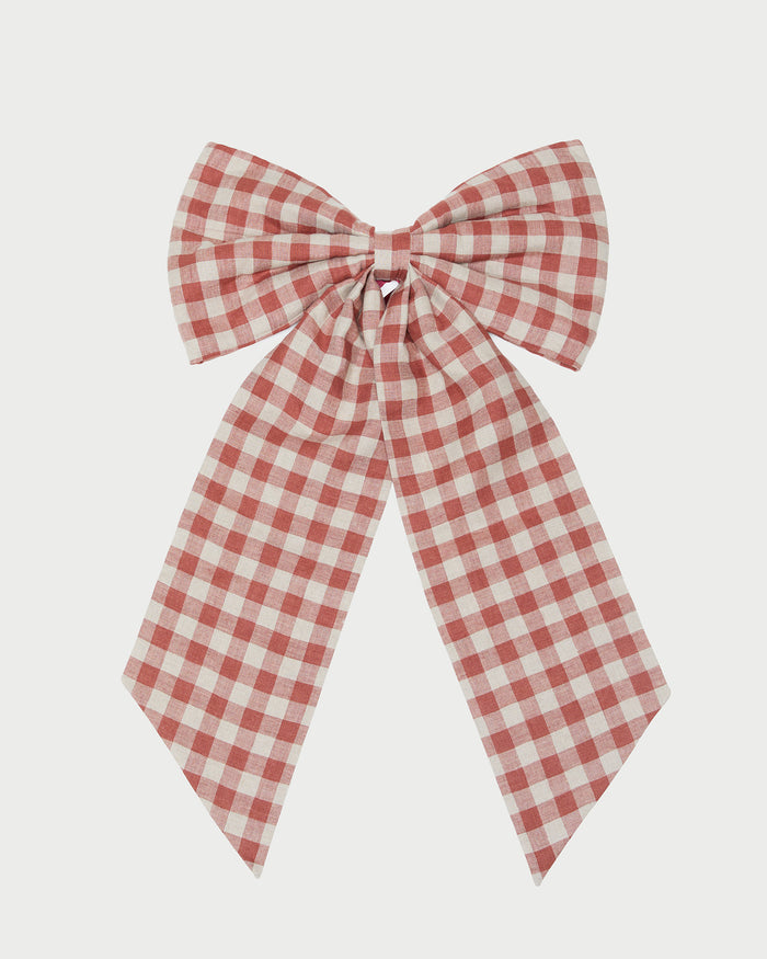 Color: Rust Gingham