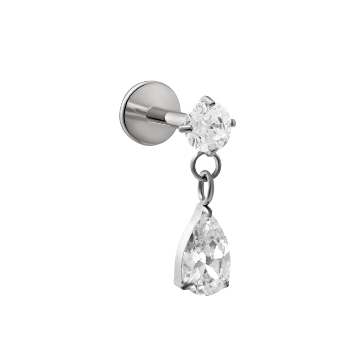 Lucine Flat Back Stud