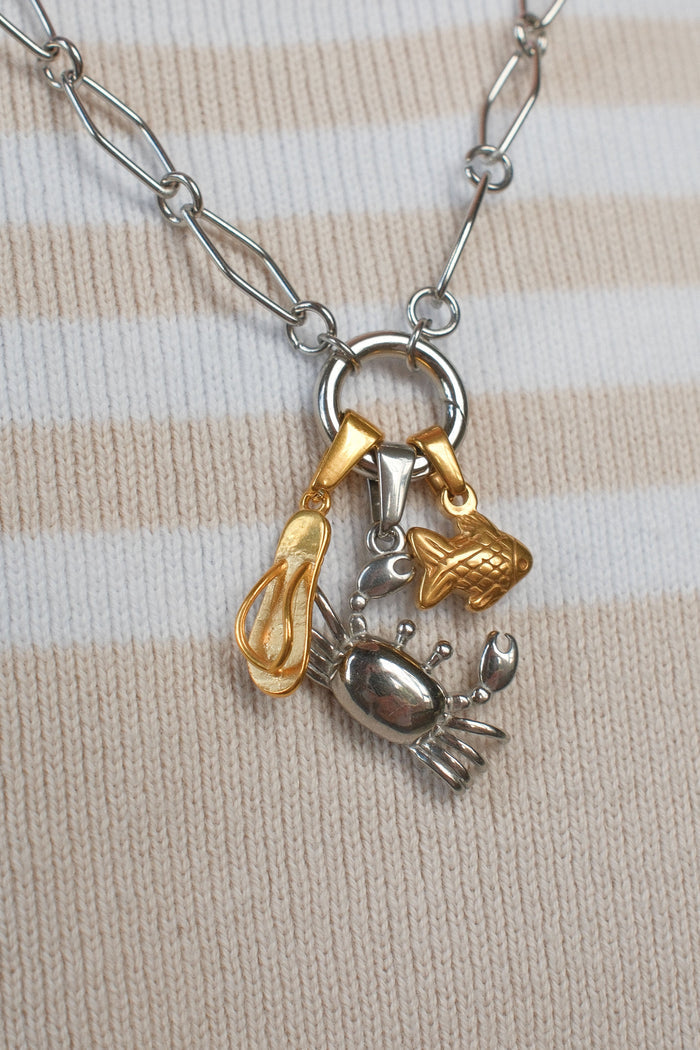 Lucky Fish Necklace Charm