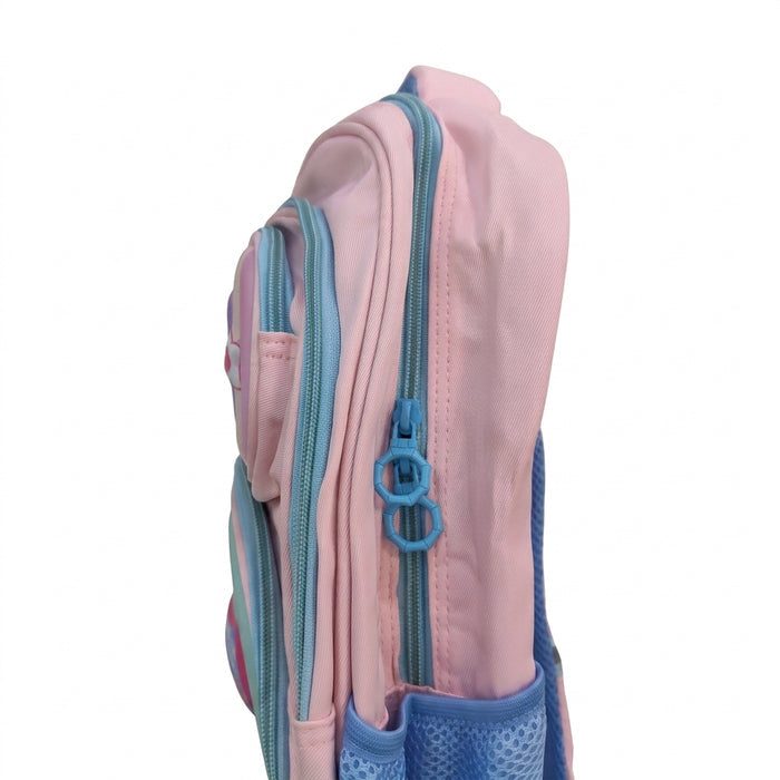 Lulu Cat Happy Kids School Backpack Size 16 Inch