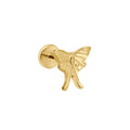 Luna Moth Flat Back Stud