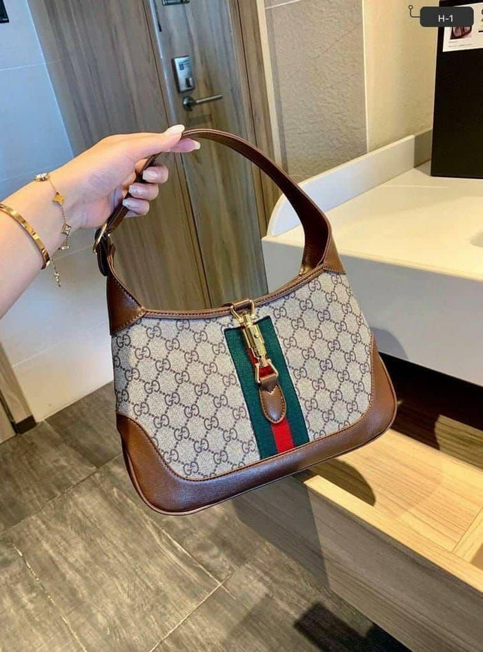 LV  DENIM VERSION PREMIUM QUALITY HANDBAG - Dark grey