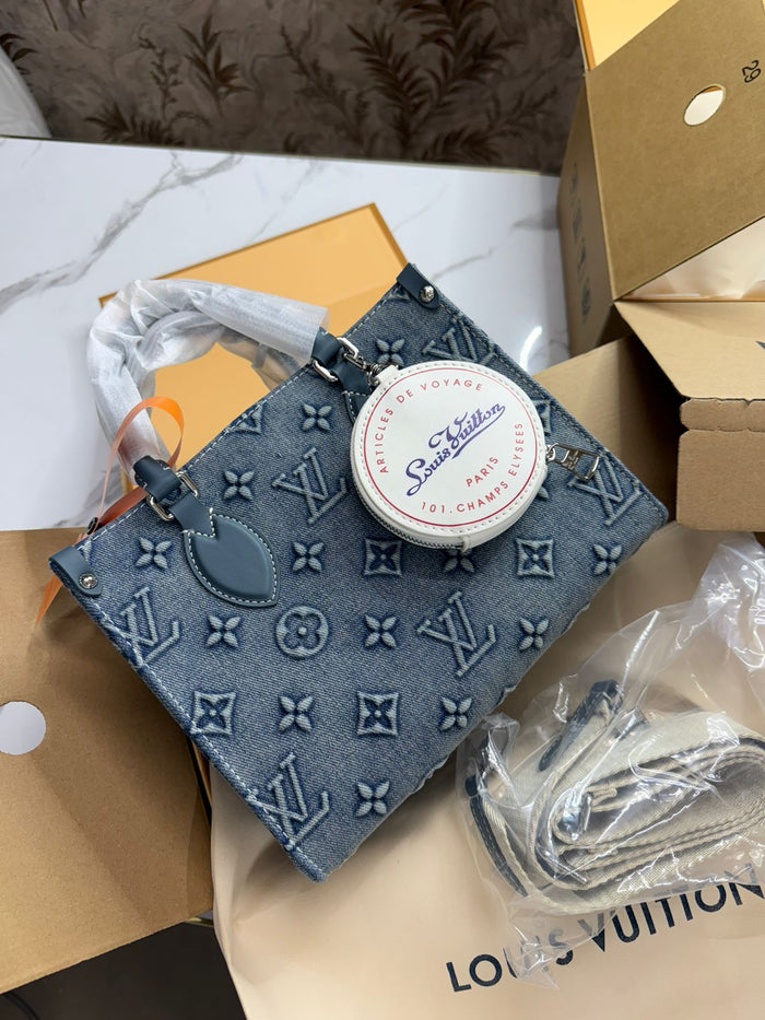 LV  DENIM VERSION PREMIUM QUALITY HANDBAG
