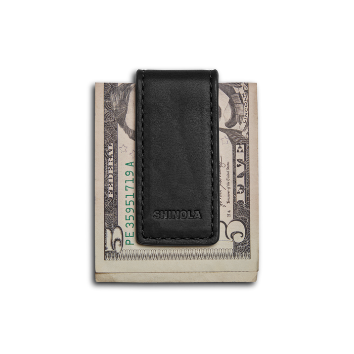 Magnetic Money Clip - Black