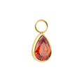 Mai Tai Droplet Hoop Charm