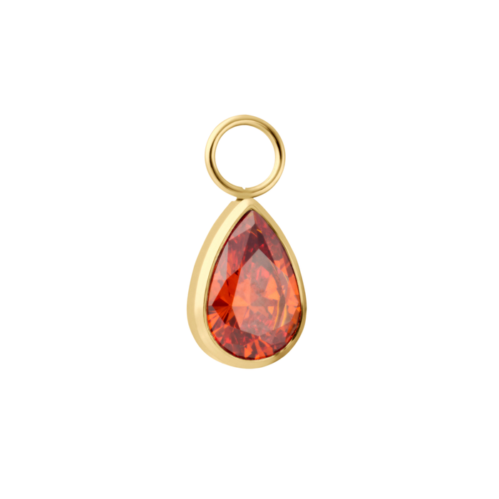 Mai Tai Droplet Hoop Charm