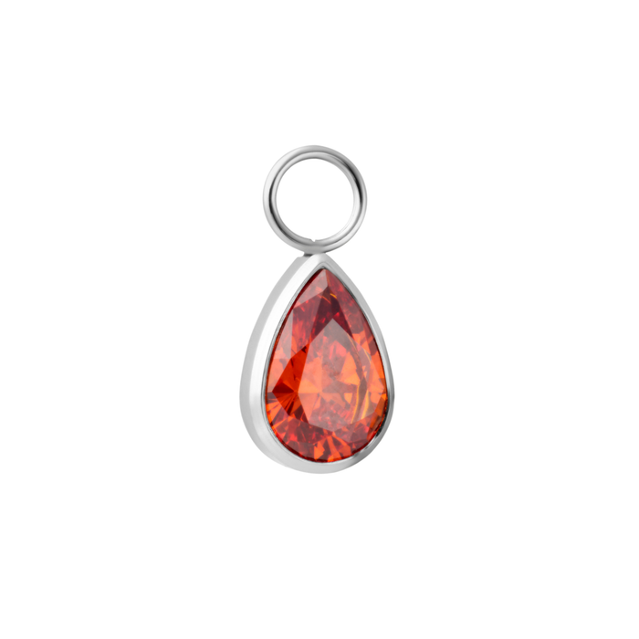 Mai Tai Droplet Hoop Charm