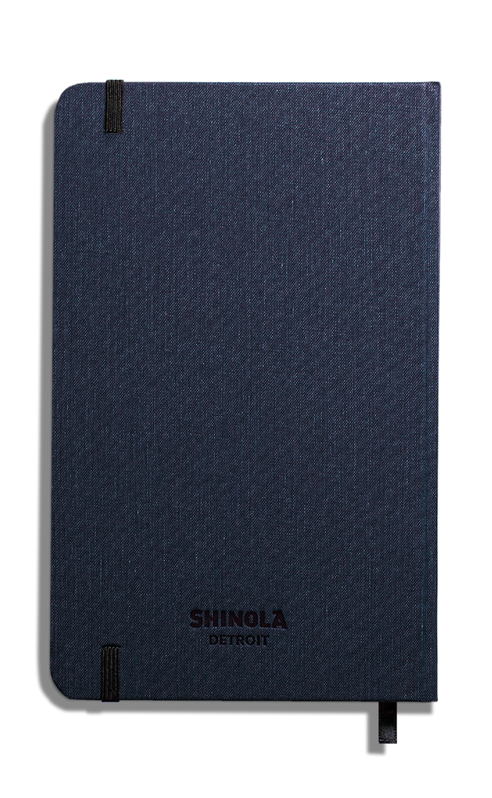 Medium Hard Grid Journal - Navy