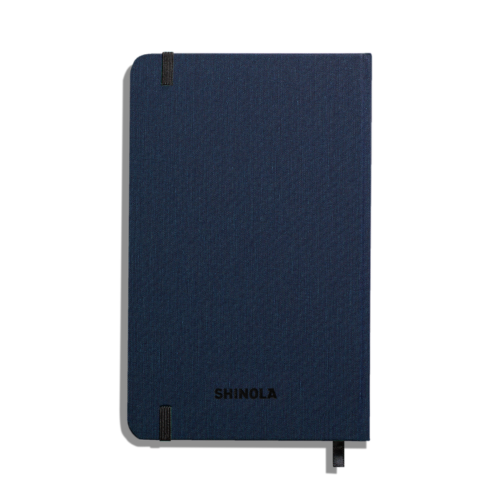 Medium Hard Plain Journal - Navy