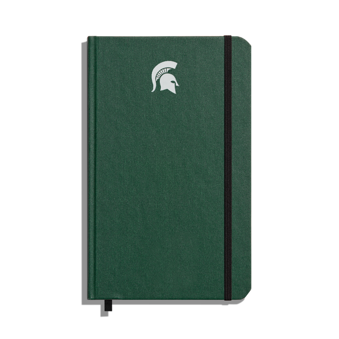 Medium Hard Ruled Journal - Forest