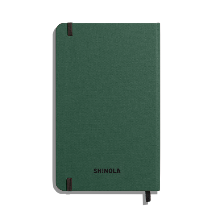Medium Hard Ruled Journal - Forest