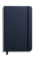 Medium Hard Ruled Journal - Navy