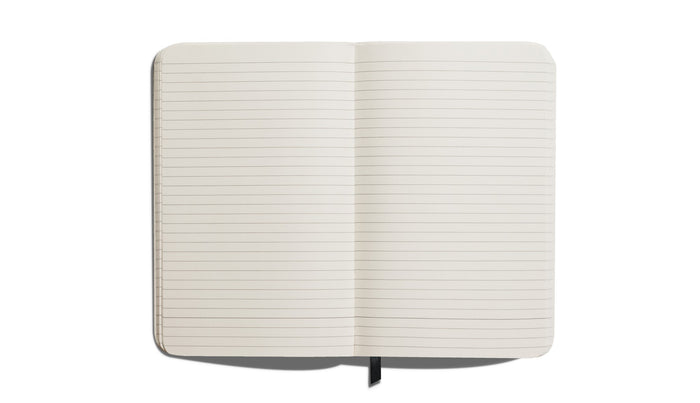 Medium Hard Ruled Journal - Navy