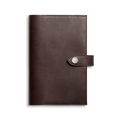 Medium Snap Journal Cover - Dark Brown Vachetta