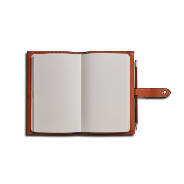 Medium Snap Journal Cover - Rust