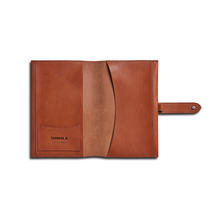 Medium Snap Journal Cover - Rust