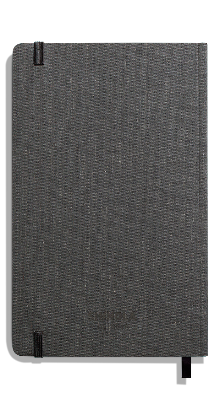 Medium Soft Ruled Journal - Charcoal