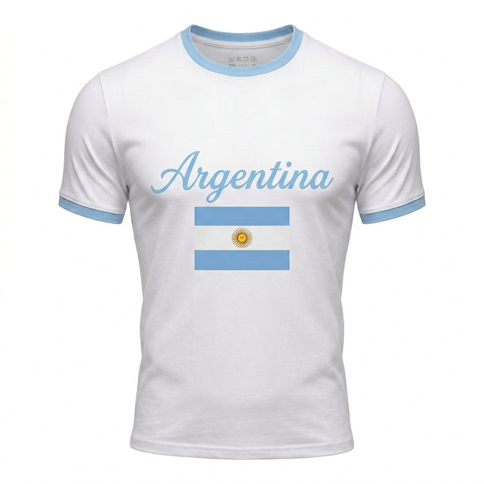 Men Argentina Graphic T Shirt