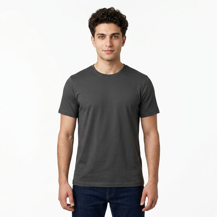 Men Basic Crew Neck T Shirt