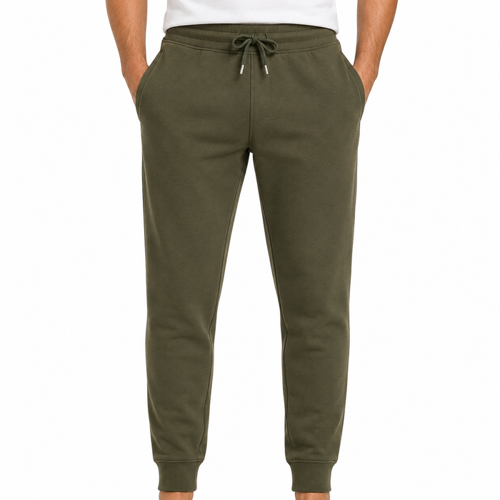 Men Basic Drawstring Jogger Pants