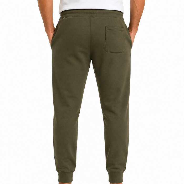 Men Basic Drawstring Jogger Pants