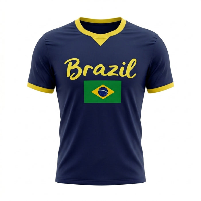 Men Brazil Graphic T Shirt