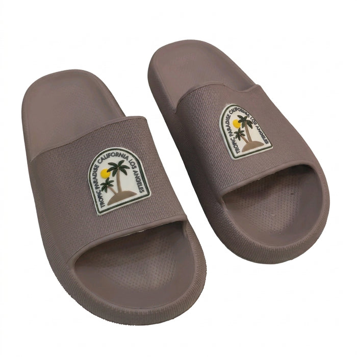 Kids California Patch Slide Sandals