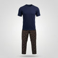 Boys Camouflage Pocket T Shirt And Shorts Set